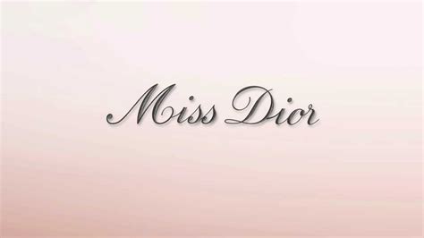 miss dior writing